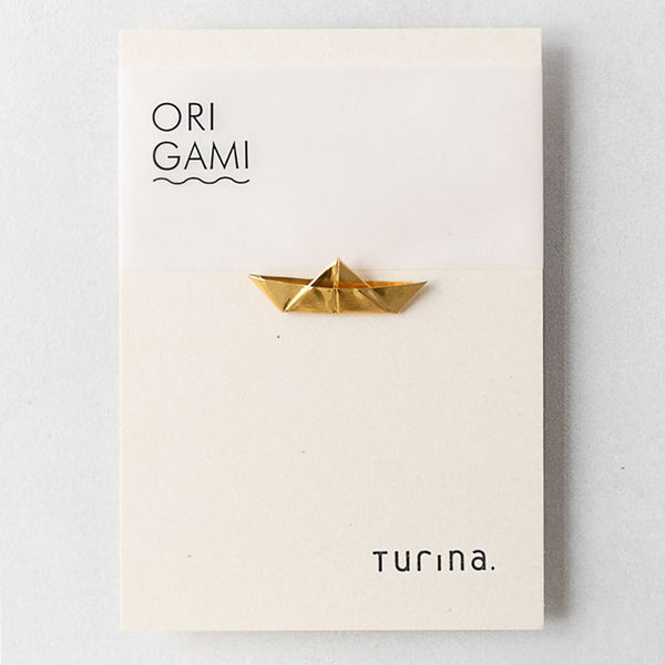 Charles And Marie Brosche - ORIGAMI BOOT | Turina. Jewellery