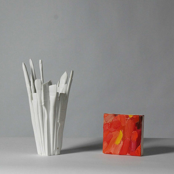 Charles And Marie BRUSH VASE | BLUMENVASE & GEFÄSS Aus PINSELN | Harry Allen | Areaware