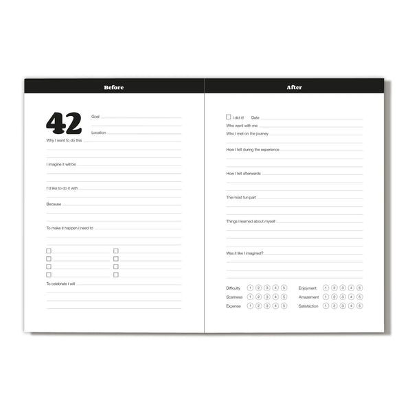 Charles And Marie BUCKET LIST | LEBENSZIELE PLANER | Softcover A5 & 148 Seiten | Nolki