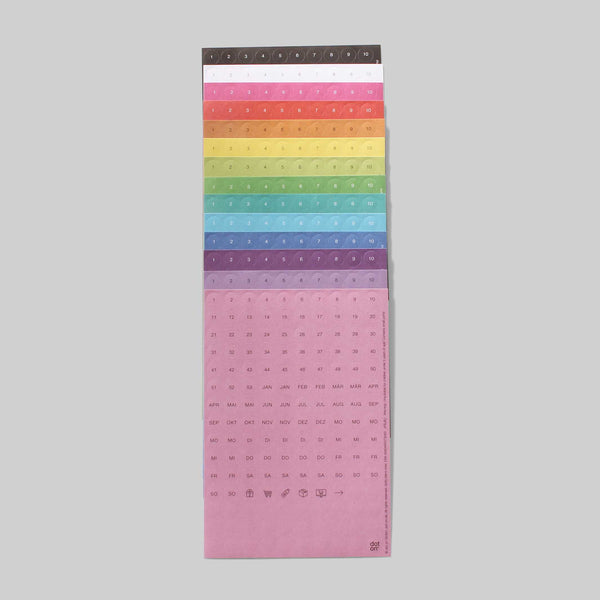 Charles And Marie BUJO BOX Rainbow - Buchplaner-Set - Bullet Journal | Dot On