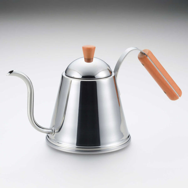 charles and marie CAFÉ TIME - Japanischer Edelstahl-Wasserkessel - 1 Liter | YOSHIKAWA