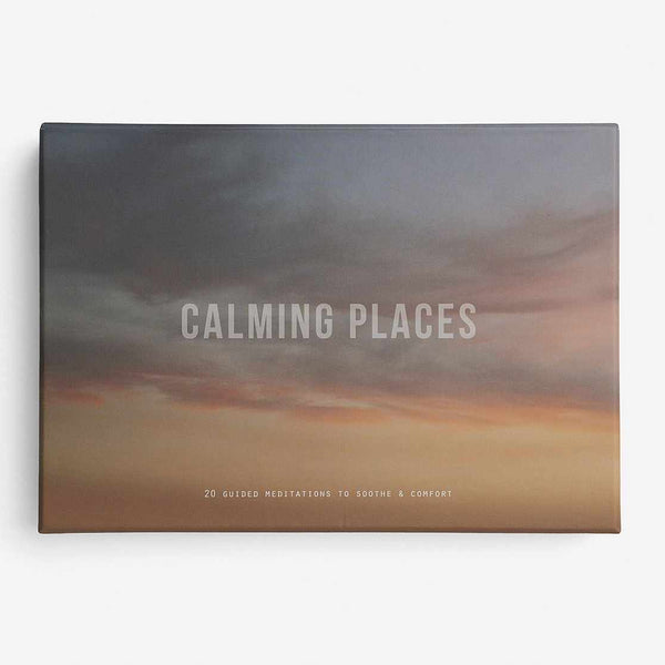 charles and marie CALMING PLACES | 20 MEDITATIONS-KARTEN | English Edition | The School of Life