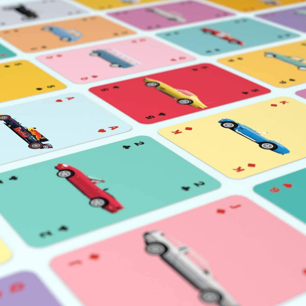 Charles And Marie CARS | AUTOMOBIL SPIELKARTEN | 54 Karten | The Cool Club