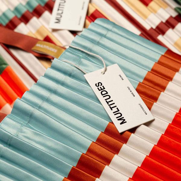 Charles And Marie CETARA - Tasche - Plissiertes Satin - 40x48 Cm | Multitudes