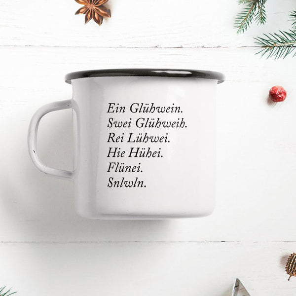 charles and marie GLÜHWEIN - Emaillebecher | typealive
