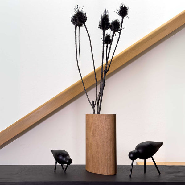 Charles And Marie GROW - Vase Aus Holz | finbeaux