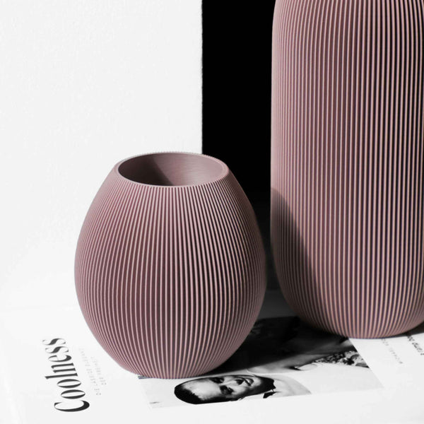 charles and marie Vase - RUND - 19 cm | dennismaass