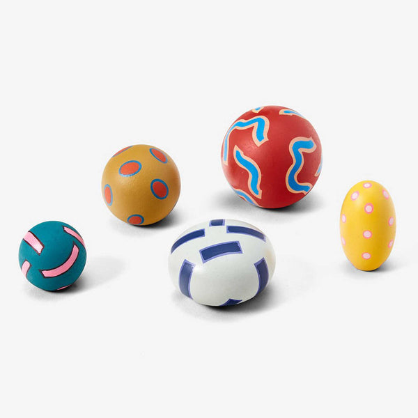 Charles And Marie CHIAOZZA WALL HOOKS | Vers. GARDEROBENHAKEN | 5er Set | Areaware