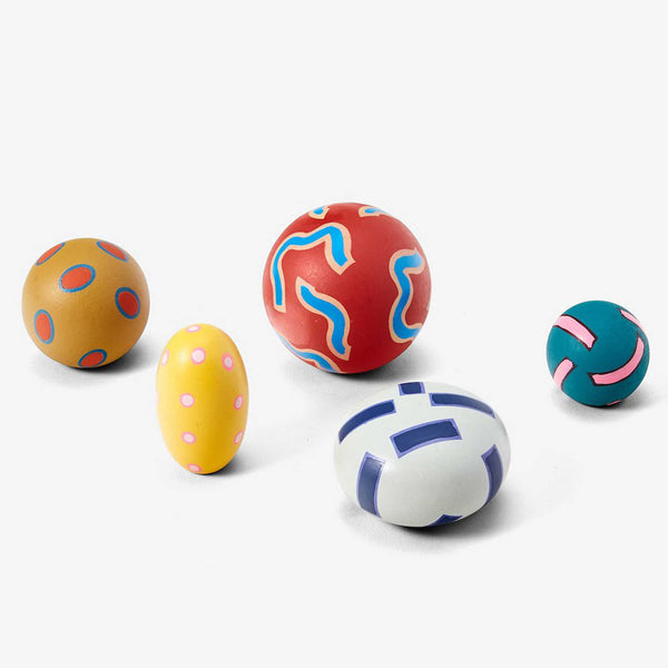 Charles And Marie CHIAOZZA WALL HOOKS | Vers. GARDEROBENHAKEN | 5er Set | Areaware