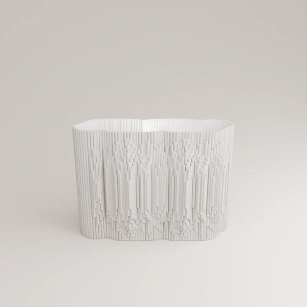 charles and marie Cinético P Mattweiss - Porzellan BLUMENVASE - H=24 cm | Holaria