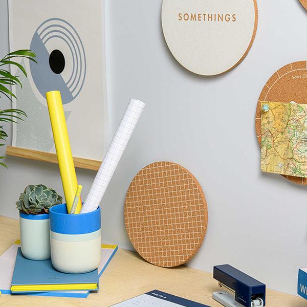 Charles And Marie CIRCLE BULLETIN BOARDS - Pinnwand Aus Kork | Somewhere