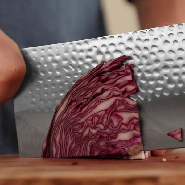 Charles And Marie CLEAVER | HACKBEIL-MESSER | Hölzerne Saya & Bambus-Geschenkbox | 19cm Klinge | Kotai