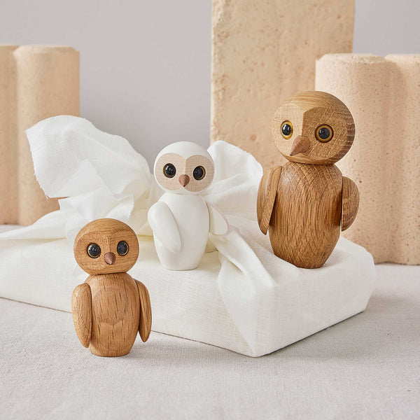Charles And Marie CLEVER - Eule Dekofigur Aus Holz - Chresten Sommer | Spring Copenhagen