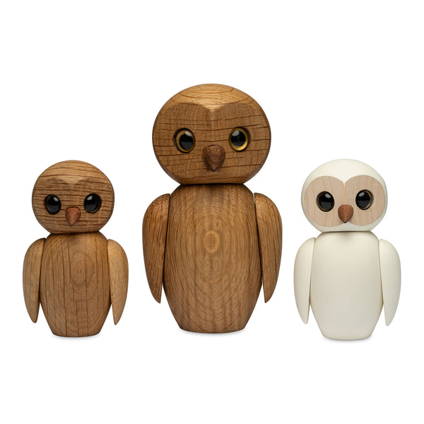 Charles And Marie CLEVER - Eule Dekofigur Aus Holz - Chresten Sommer | Spring Copenhagen