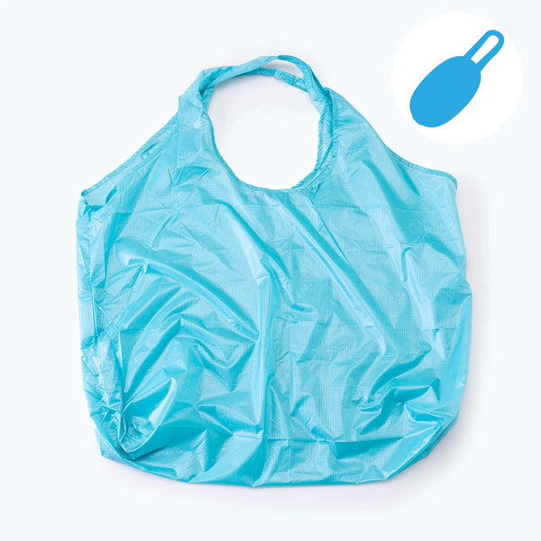 Charles And Marie COCOON Large - Türkise Einkaufstasche - Volumen 11 Ltr. | 100percent