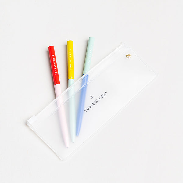 charles and marie COLOR BLOCK TRIO Pen Set - 3er KUGELSCHREIBER-SET | Somewhere
