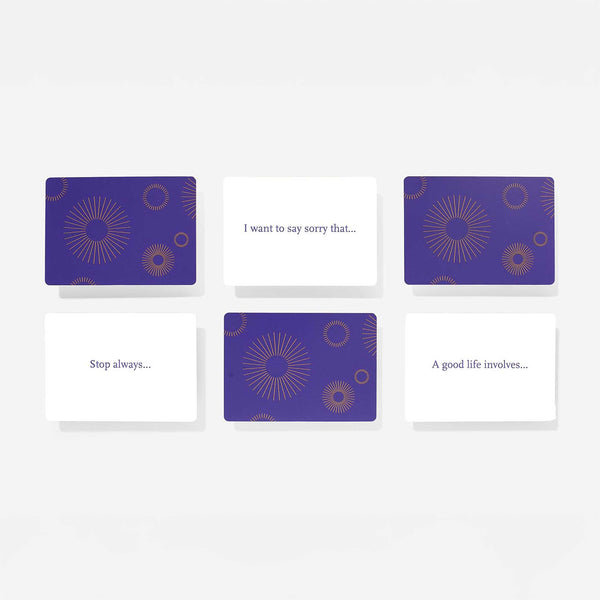 Charles And Marie COMPLETE THE SENTENCE - Kartenspiel - Englische Edition | The School Of Life