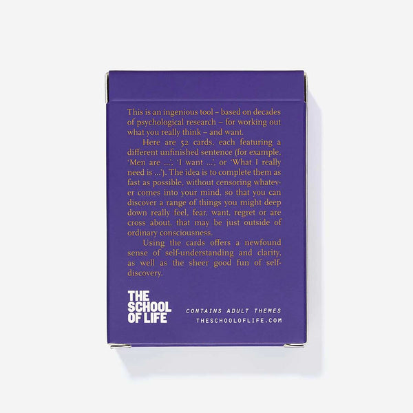 Charles And Marie COMPLETE THE SENTENCE - Kartenspiel - Englische Edition | The School Of Life