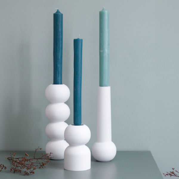 Charles And Marie CONE LOW - Holz-Kerzenhalter 25 Cm Hoch | Lemon Lily