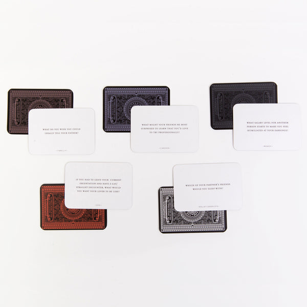 Charles And Marie CONFESSIONS GAME | KARTEN- & WÜRFELSPIEL F. Erwachsene | Englische Edition | The School Of Life