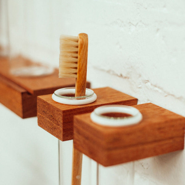 Charles And Marie CONTAINER 2 - Holzvase Für Die Wand - 2er Set | FIGR1