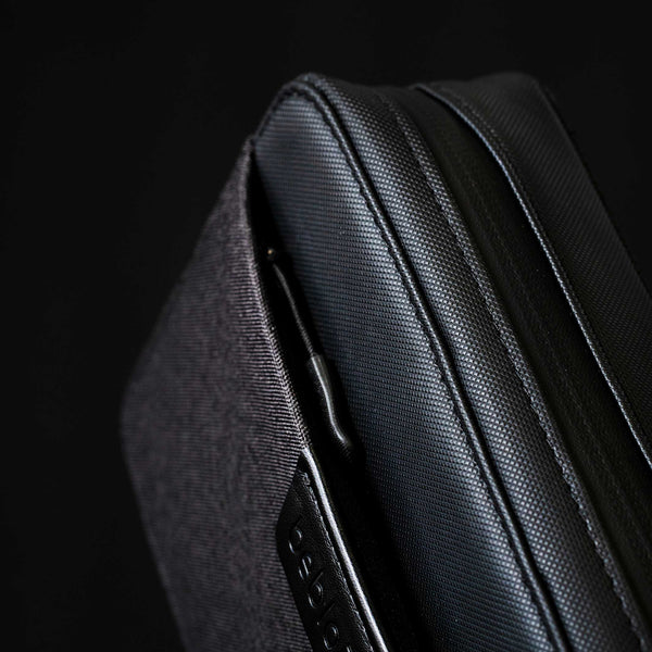 Charles And Marie CROSS POUCH | Technik-ORGANIZER-TASCHE | Verstellbarer Gurt | Beblau