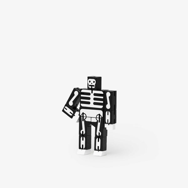 charles and marie CUBEBOT® Micro SKELETT | 3D PUZZLE ROBOTER | David Weeks | Areaware