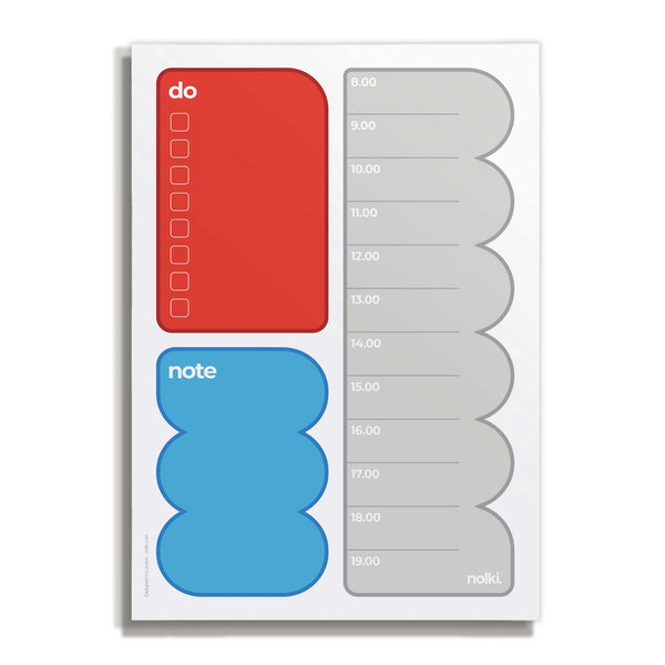 charles and marie DAYPAD Bloob | TAGESPLANER | A5 & 100 Seiten | nolki