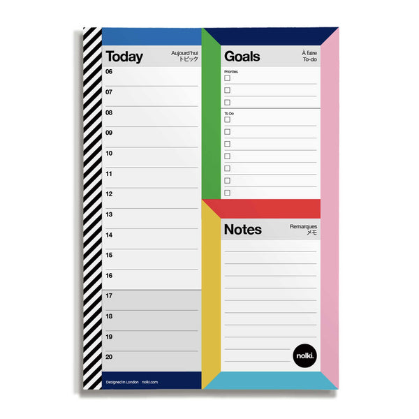 charles and marie DAYPAD Runway | TAGESPLANER | A5 & 100 Seiten | nolki