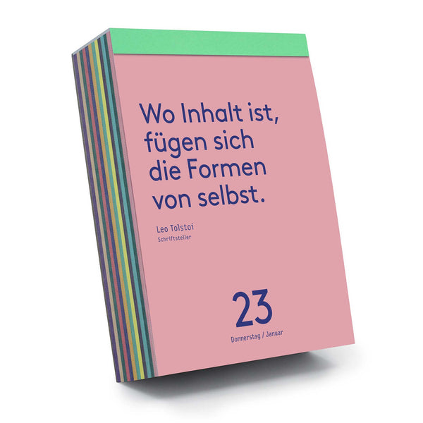Charles And Marie DENKPAUSE - Tischkalender 2025 - Stabiler Karton-Aufsteller - 11 5x16 Cm | Seltmann+söhne