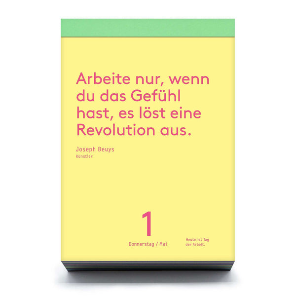 Charles And Marie DENKPAUSE - Tischkalender 2025 - Stabiler Karton-Aufsteller - 11 5x16 Cm | Seltmann+söhne