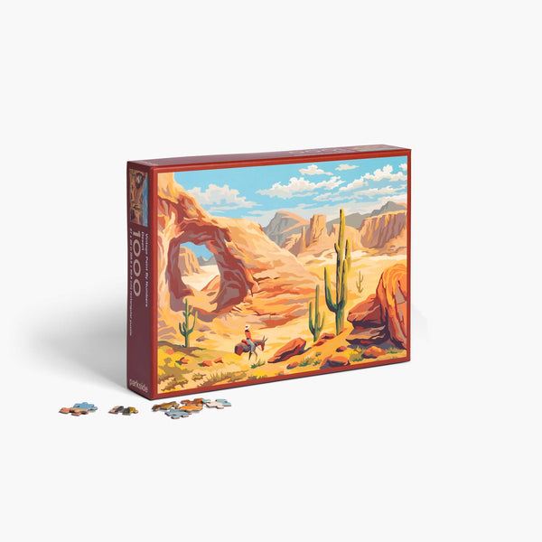Charles And Marie DESERT - Vintage Paint By Numbers - Puzzle 1.000 Teile | Parkside