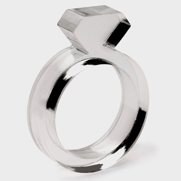 Charles And Marie DIAMANT RINGE | 6mm Aus Acryl | Alissia Melka-Teichroew | ByAMT