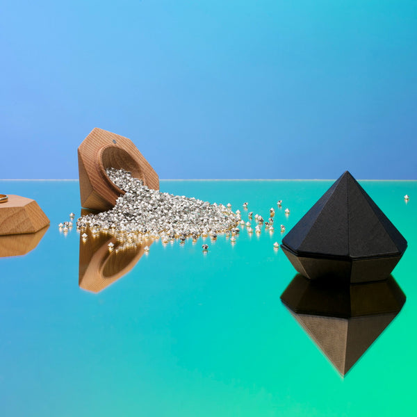 Charles And Marie DIAMONT BOX - Schwarze Schmuckschatulle | Fort Standard | Areaware