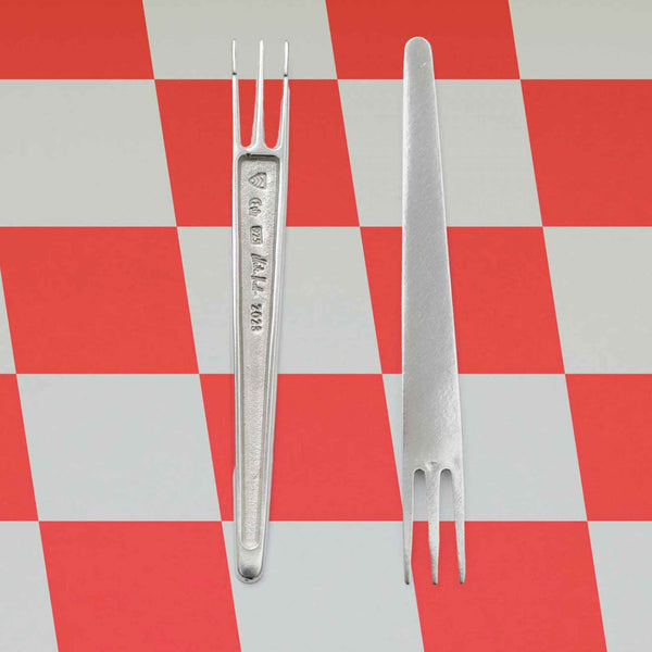 charles and marie Die POMMESGABEL | handgefertigt aus 925er Sterlingsilber | Maritime Zeitkapseln