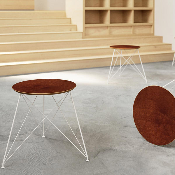 Charles And Marie DRAHT 001 | HOCKER & BEISTELLTISCH | Dhochzwei | Deparso