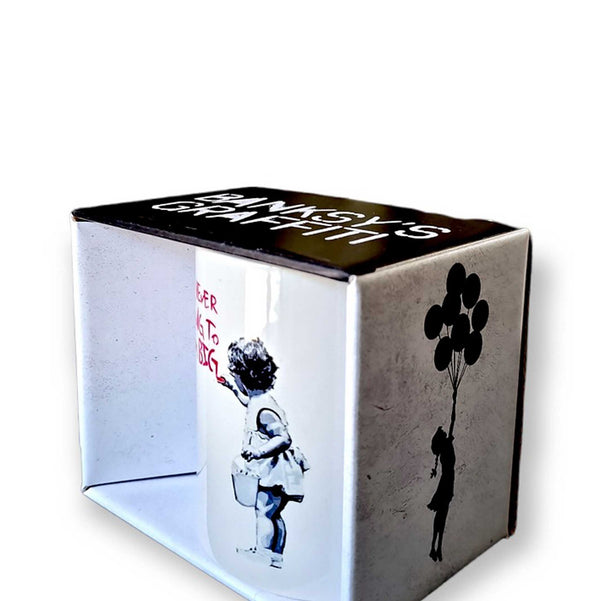 Charles And Marie DREAM BIG | Banksy KAFFEE- & TEE-BECHER | Urban.ity