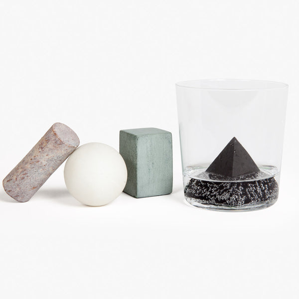 charles and marie DRINK ROCKS SHAPES | 4er Set KÜHLSTEINE | Runa Klock | Areaware