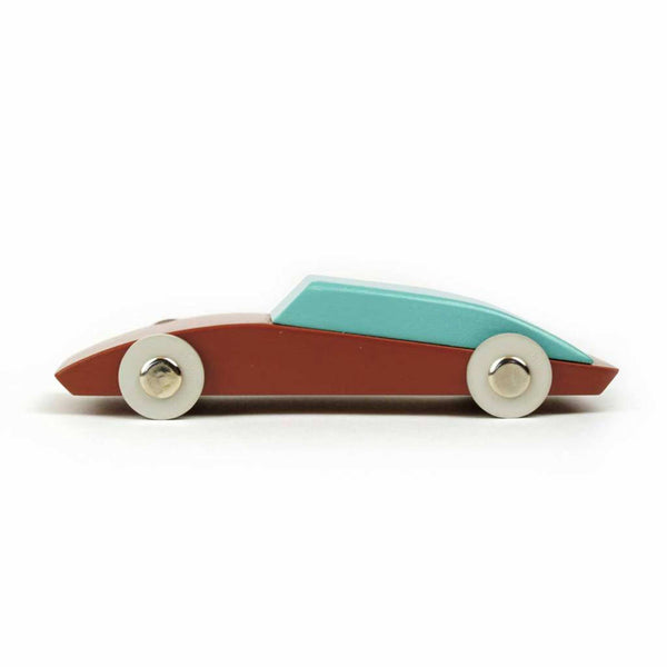 Charles And Marie DUOTONE CAR #3 | Design-SPIELZEUGAUTO Aus Holz | Floris Hovers | Ikonic