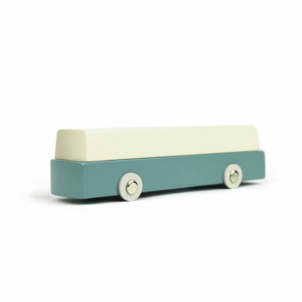 Charles And Marie DUOTONE CAR BUS #5 | Design-SPIELZEUGAUTO Aus Holz | Floris Hovers | Ikonic