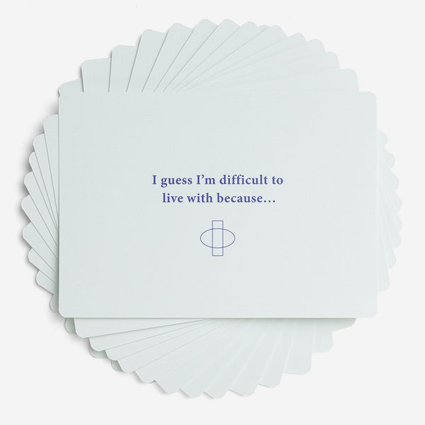 Charles And Marie EMOTIONAL CONVERSATIONS | 20er KARTEN-SET | English Edition | The School Of Life