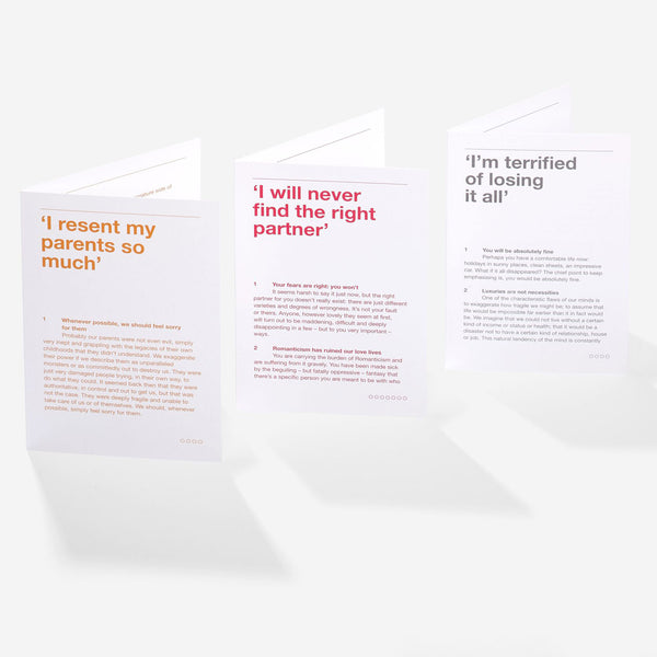 Charles And Marie EMOTIONAL FIRST AID KIT | LERNKARTEN-SET | Englische Edition | The School Of Life