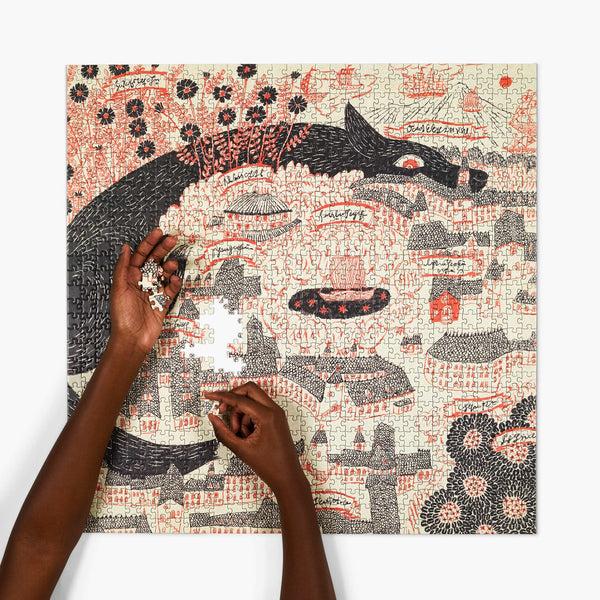 charles and marie EVENING KINGDOM - Puzzle 1.000 Teile - Sanae Sugimoto | parkside