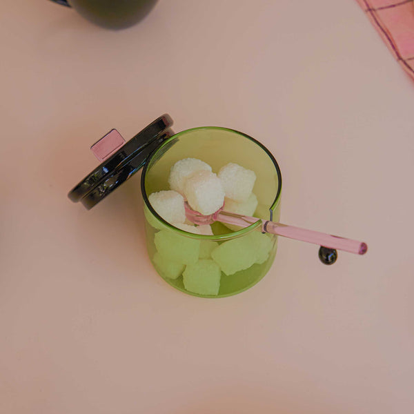 Charles And Marie EVERYTHING NICE BOWL | Glas-GEWÜRZSCHALE Mit Löffel | Sophie Lou Jacobsen | Areaware