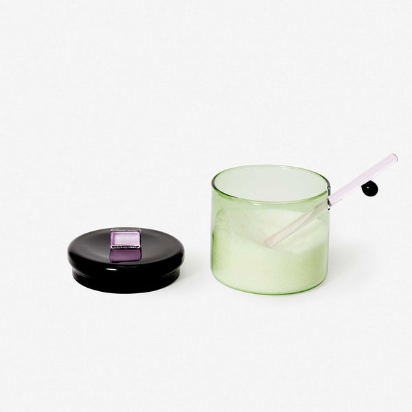 Charles And Marie EVERYTHING NICE BOWL | Glas-GEWÜRZSCHALE Mit Löffel | Sophie Lou Jacobsen | Areaware