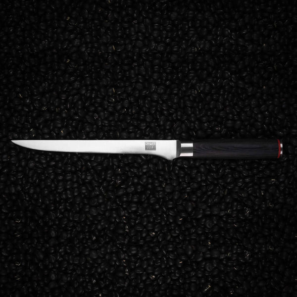 charles and marie FILETIERMESSER für Fisch | hölzerne Saya & Bambus-Geschenkbox | 20cm Klinge | Kotai