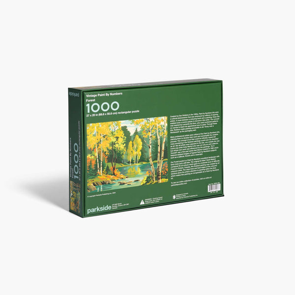 Charles And Marie FOREST - Vintage Paint By Numbers - Puzzle 1.000 Teile | Parkside