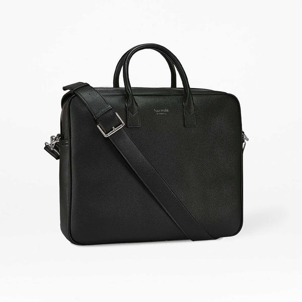 Charles And Marie FOXX - Schwarze Schlanke Laptop Tasche - Bis 15 Zoll | Fenella Smith