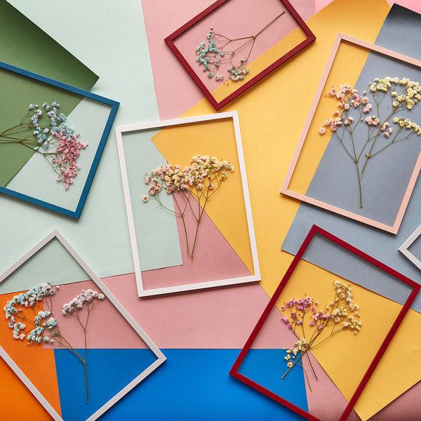 Charles And Marie FRAME DEEP RED - Bilderrahmen - Aluminium | Moebe