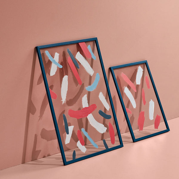 Charles And Marie FRAME PETROL BLUE - Bilderrahmen - Aluminium | Moebe